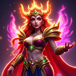 Queen of Inferno Olimp Casino